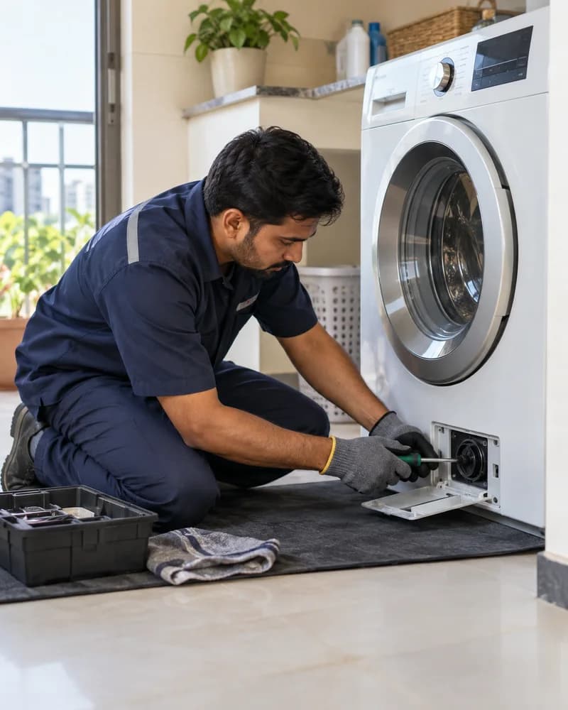 Technician tools and service equipment for appliance repair work